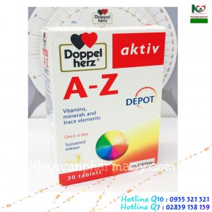 A – Z Depot – Bổ sung Vitamin và Khoáng chất thiết yếu cho cơ thể