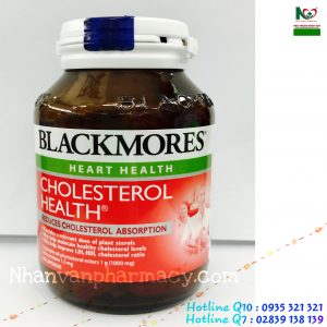 Blackmores Cholesterol Health – Hỗ trợ giảm Cholesterol xấu, giảm nguy cơ mắc bệnh tim mạch