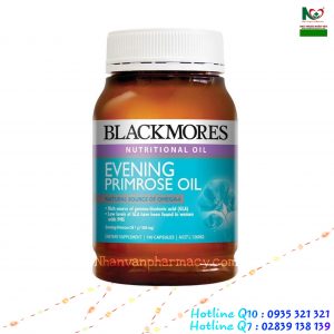 Blackmores Evening Primrose Oil – Viên uống cân bằng Hormon sinh sản nữ với chiết xuất từ tinh dầu hoa Anh Thảo