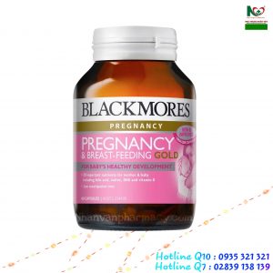 Blackmores Pregnancy & Breast – Feeding Gold – Viên uống bổ sung Vitamin và khoáng chất cho Phụ nữ mang thai và cho con bú