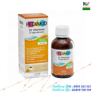 Pediakid 22 Vitamin Et Oligo Elements – Bổ sung vitamin và khoáng chất cho bé cơ thể khỏe mạnh