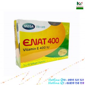 ENAT 400 – Bổ sung Vitamin E