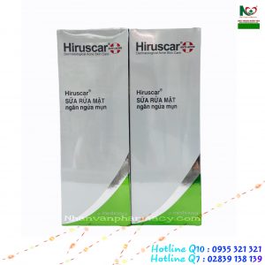 Sữa rửa mặt ngăn ngừa mụn Hiruscar Anti-Acne Cleanser