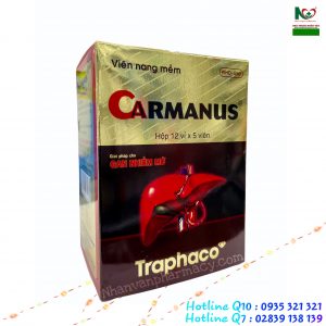 Thuốc Carmanus Traphaco – Điều trị gan nhiễm mỡ, suy gan, rối loạn chức năng gan