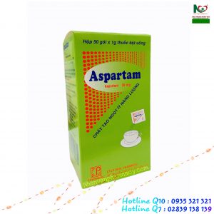 Aspartam – Thuốc tạo ngọt ít năng lượng cho người kiêng đường