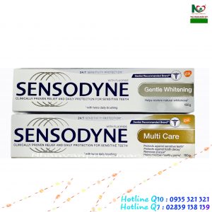 Kem đánh răng Sensodyne Gentle Whitening – Sensodyne Multi Care