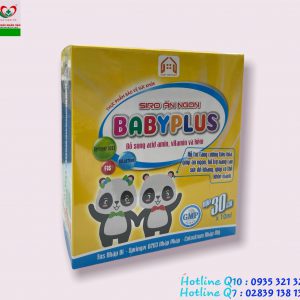 Siro ăn ngon BabyPlus – Bổ sung Vitamin và các Acid amin giúp bé ăn ngon và có hệ tiêu hóa khỏe