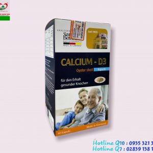 Calcium-D3 Kapseln – Bổ sung Canxi và Vitamin D3 giúp xương chắc khỏe