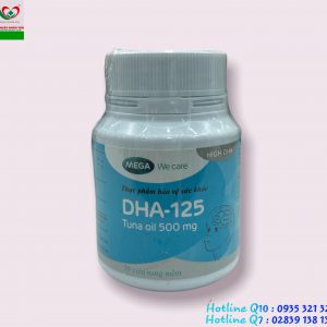 DHA 125 – Bổ sung DHA hỗ trợ phát triển não bộ và thị giác