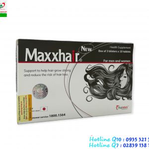 Maxxhair New – Hỗ trợ ngăn ngừa rụng tóc, giúp tóc chắc khỏe
