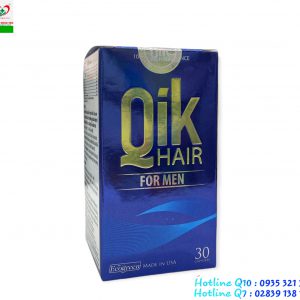 QIK Hair For Men – Hỗ trợ giảm rụng tóc, giúp tóc chắc khỏe
