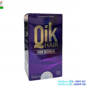 QIK Hair For Women – Hỗ trợ giảm rụng tóc, giúp tóc chắc khỏe