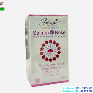 SAKURA Saffron Rose – Hỗ trợ làm đẹp da, giảm sạm nám, ngăn ngừa lão hóa da