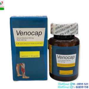 VENOCAP – Hỗ trợ cải thiện các triệu chứng suy giãn tĩnh mạch, trĩ
