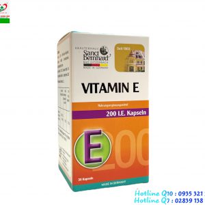 Vitamin E 200 I.E Kapseln – Hỗ trợ chống oxy hóa, ngăn ngừa lão hóa da