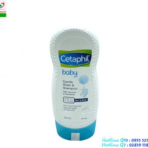 Sữa tắm gội cho trẻ em Cetaphil Baby Gentle Wash & Shampoo 230ml
