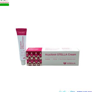 Acyclovir Stella Cream – Điều trị nhiễm virus Herpes simplex ở da