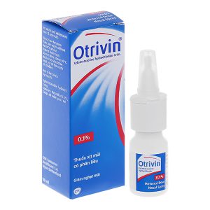 Otrivin 0.1% – Thuốc xịt mũi giảm nghẹt mũi, xung huyết mũi