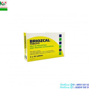 Thuốc Briozcal – Phòng và điều trị loãng xương