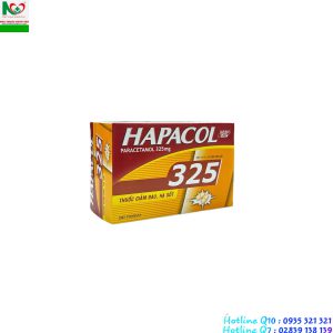 Thuốc Hapacol 325 – Điều trị giảm đau, hạ sốt