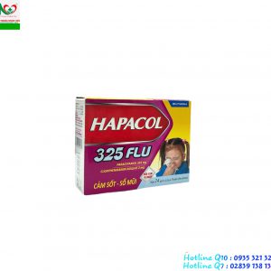 Thuốc Hapacol 325 Flu – Điều trị cảm sốt, sổ mũi