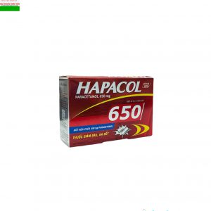 Thuốc Hapacol 650 – Giảm đau, hạ sốt