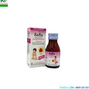 Thuốc Sara 120mg/5ml – Giảm đau, hạ sốt cho trẻ sơ sinh và trẻ em