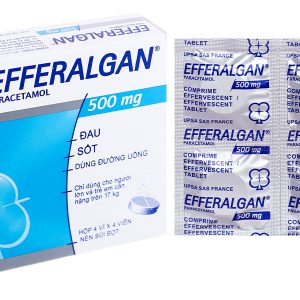 Thuốc Efferalgan 500mg – Điều trị các triệu chứng đau, hạ sốt