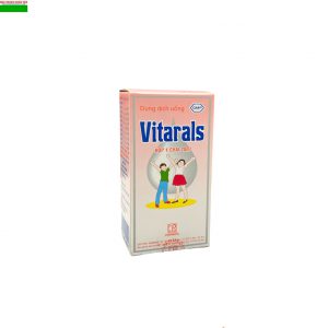 Dung dịch uống Vitarals – Ngừa và điều chỉnh tình trạng thiếu hụt Vitamin