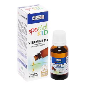 Special Kid Vitamin D3 – Hỗ trợ hấp thu canxi, phát triển xương và răng ở trẻ nhỏ.