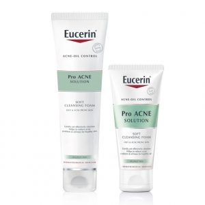 Eucerin Acne – Oil Control Pro Acne Solution – Sữa rửa mặt tạo bọt dịu nhẹ