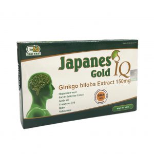 Japanes Gold IQ – Hỗ trợ hoạt huyết, tăng cường lưu thông máu, làm giảm các triệu chứng do thiểu năng tuần hoàn não