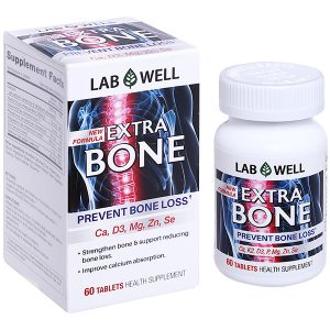 Lab Well EXTRA BONE – Bổ sung Canxi và Khoáng chất giúp xương chắc khỏe