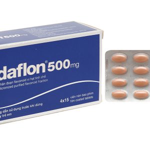 DAFLON 500mg – Điều trị trĩ, suy giãn tĩnh mạch