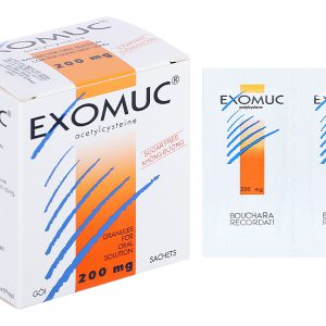 EXOMUC 200mg – Điều trị rối loạn chất tiết phế quản
