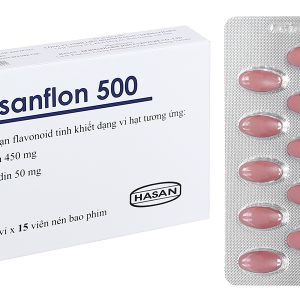 Hasanflon 500 – Điều trị trĩ, suy giãn tĩnh mạch