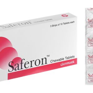 Viên nhai Saferon – Dự phòng và điều trị chứng thiếu máu thiếu sắt