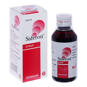 Siro Saferon 50mg/5ml – Điều trị thiếu máu, thiếu sắt